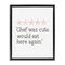 Stupell Industries Cute Chef Funny Rating Floater Framed Canvas Wall Art Design by House Fenway